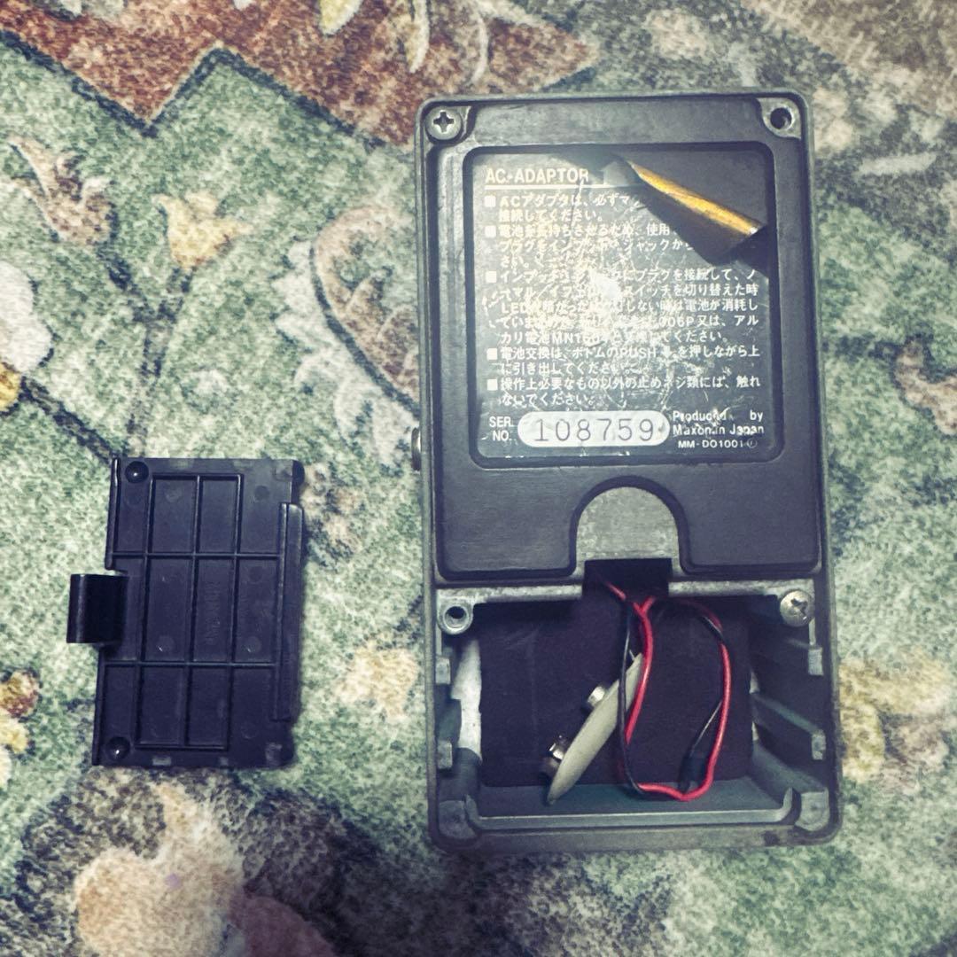 Maxon D&S OD-801 エフェクター 動作確認済み
