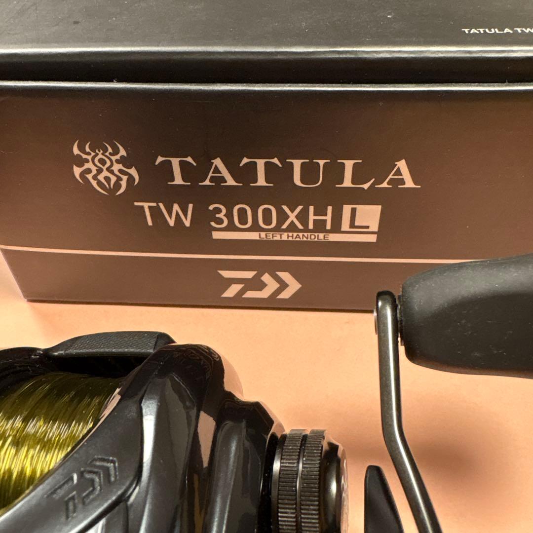 【美品】ダイワ TATULA TW 300XHL 左ハンドルリール