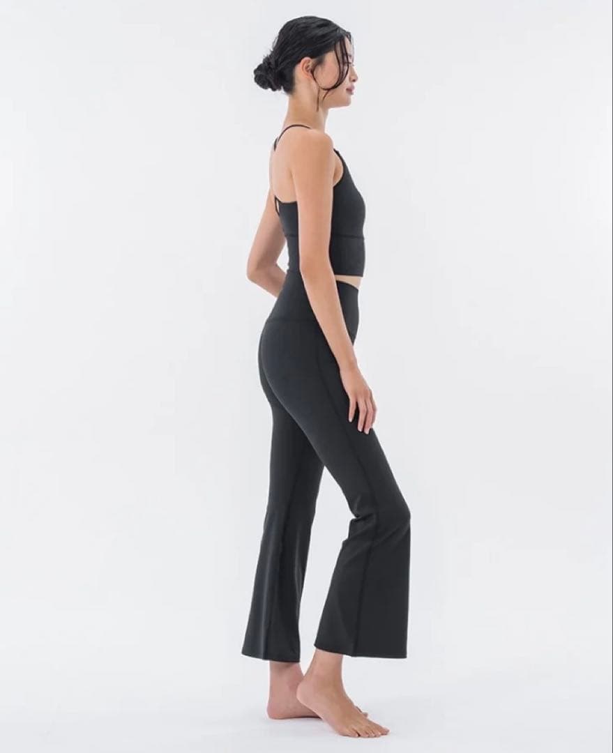 新品 スカーラ【SUKALA】ベーシックリブブラトップ ブラック Sサイズ