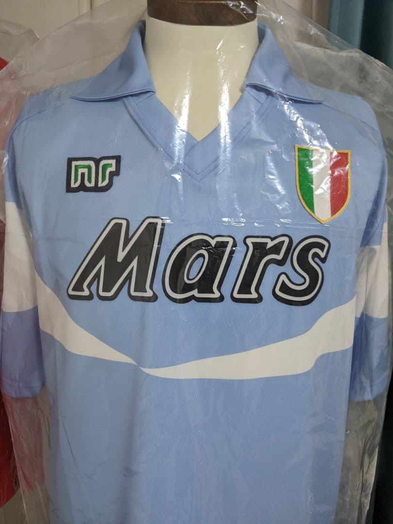 【新品未使用】イタリア製 nr エネーレ ナポリ90/91 マラドーナ#10