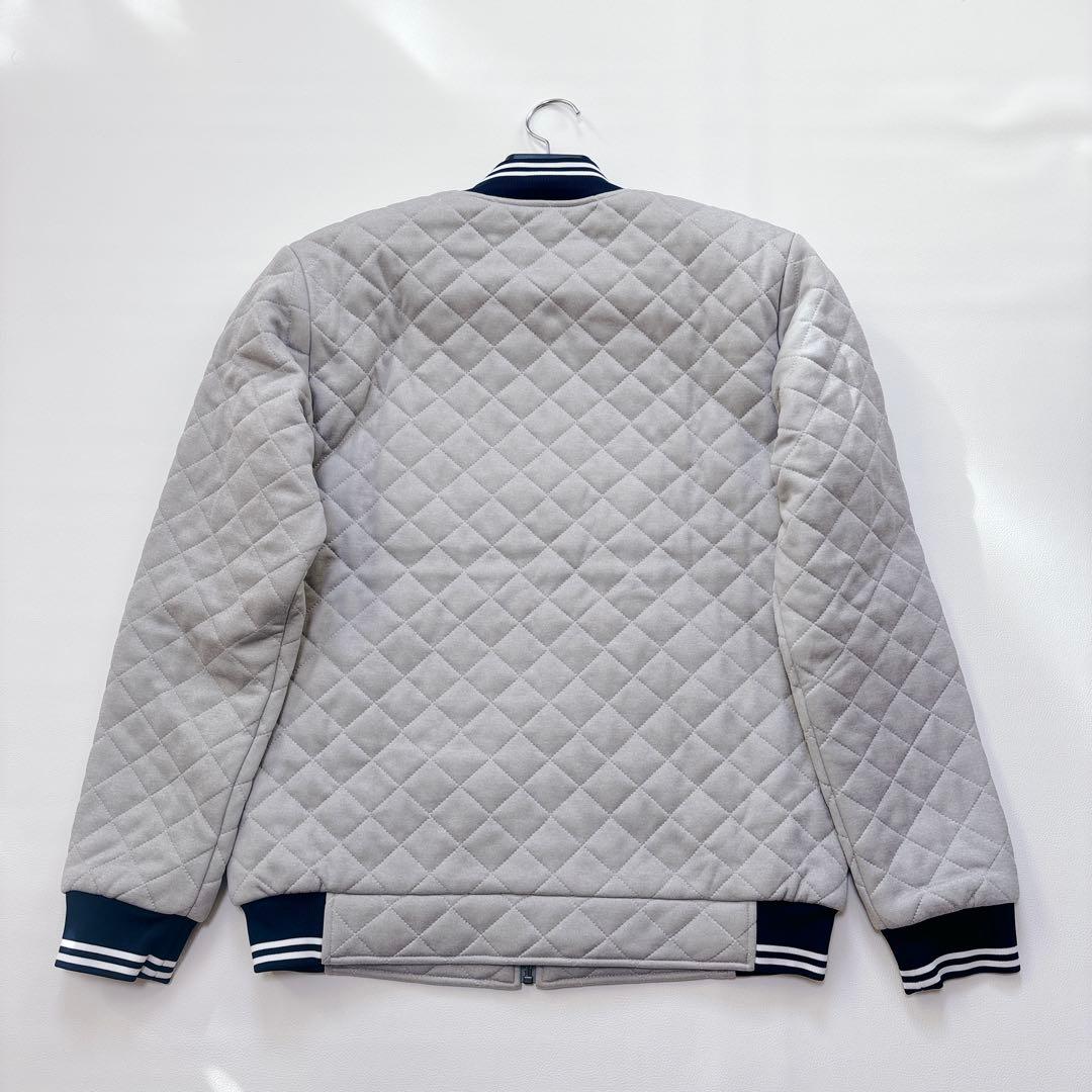 PUMA 【XLサイズ】キルティング ジャケット ブルゾン ゴルフウェア 胸ロゴ