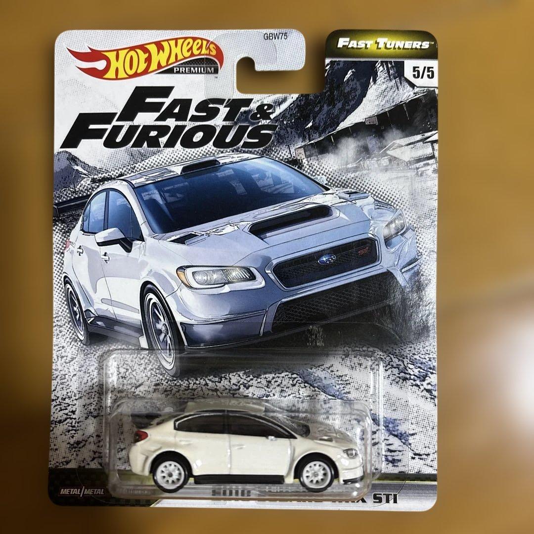 Hot Wheels Fast & Furious 5台セット