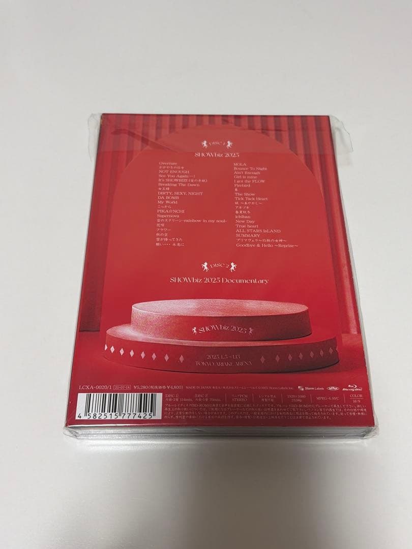 SHOWbiz 2025 Blu-Ray ディスク