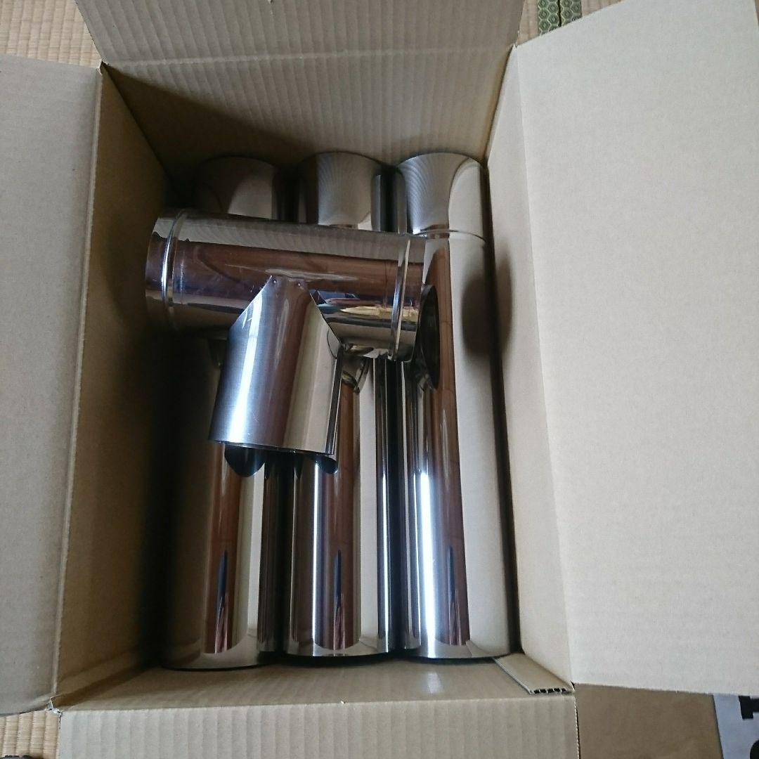 径100mm 半直筒煙突セット
