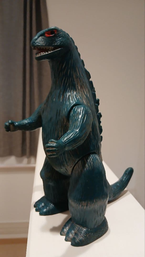 当時物　マルサン　ゴジラ　左足刻印　赤目　GODZILLA