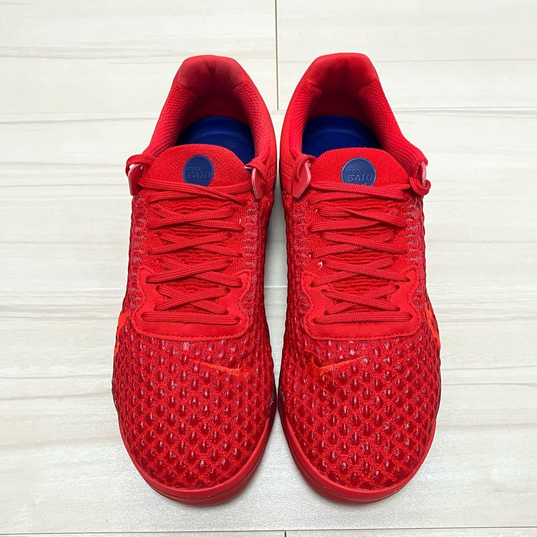 NIKE ナイキ リアクト ガト 25.5 赤 / ファントムGX ティエンポ