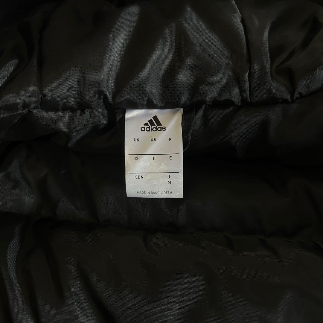 極美品　adidas ベンチコート ダウン ロング マキシ丈 M 黒