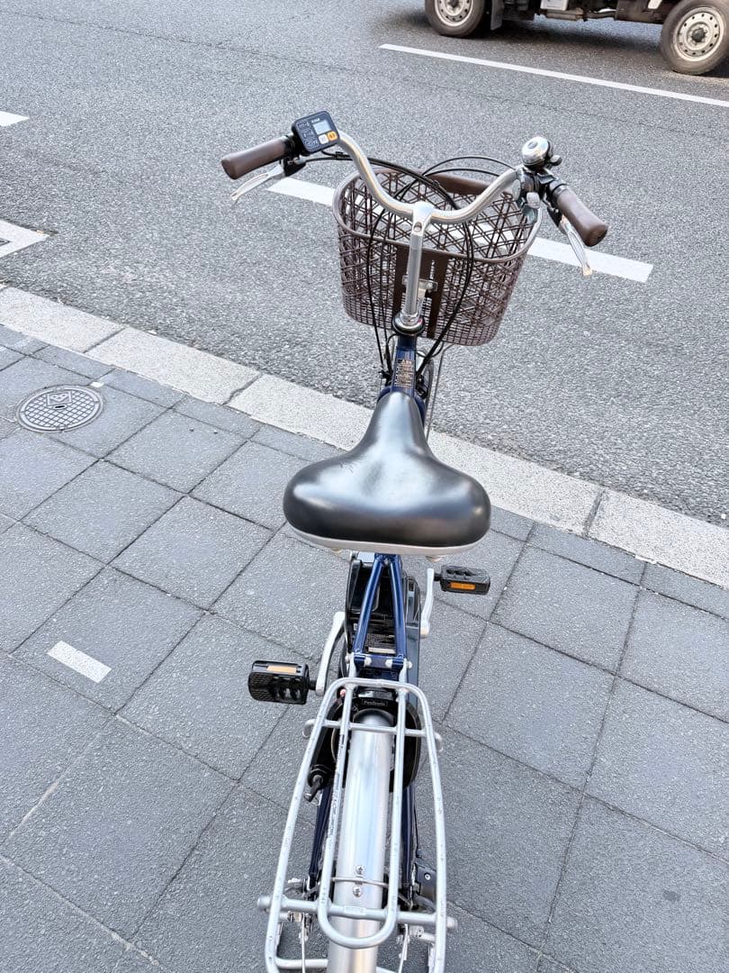 大阪府　Panasonic 電動アシスト自転車 ネイビー　20インチ
