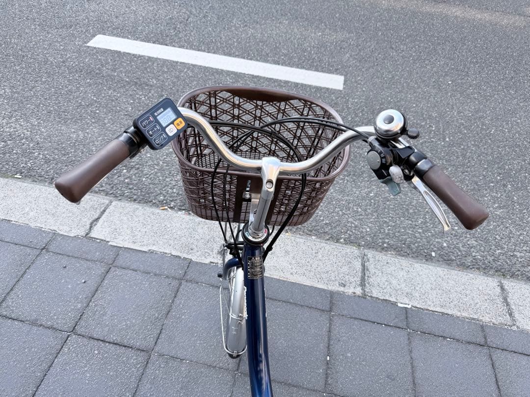 大阪府　Panasonic 電動アシスト自転車 ネイビー　20インチ