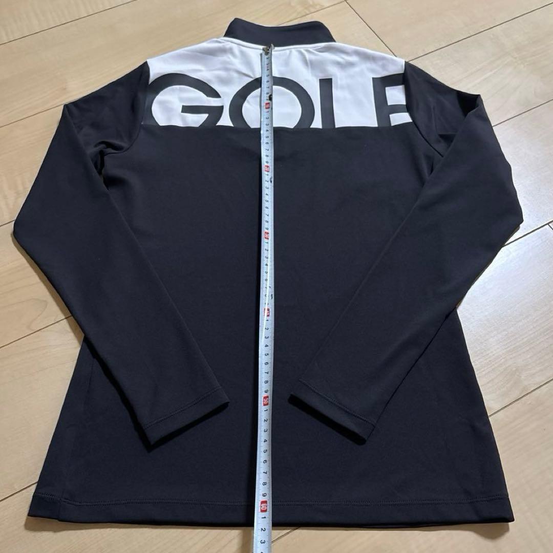 DESCENTE ゴルフウェア ポロシャツ　スカート　2点　黒　M/L