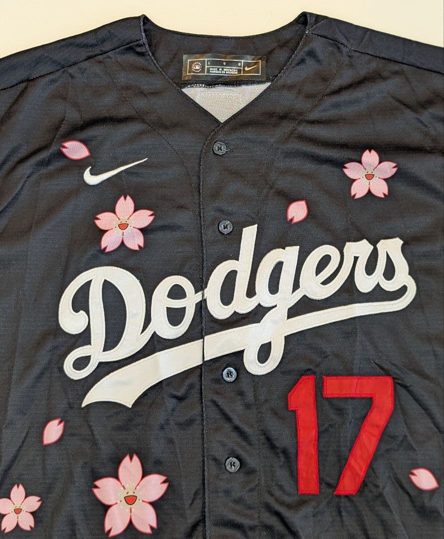 2025東京　MLB ドジャース　大谷翔平 17　レプリカユニフォーム　L