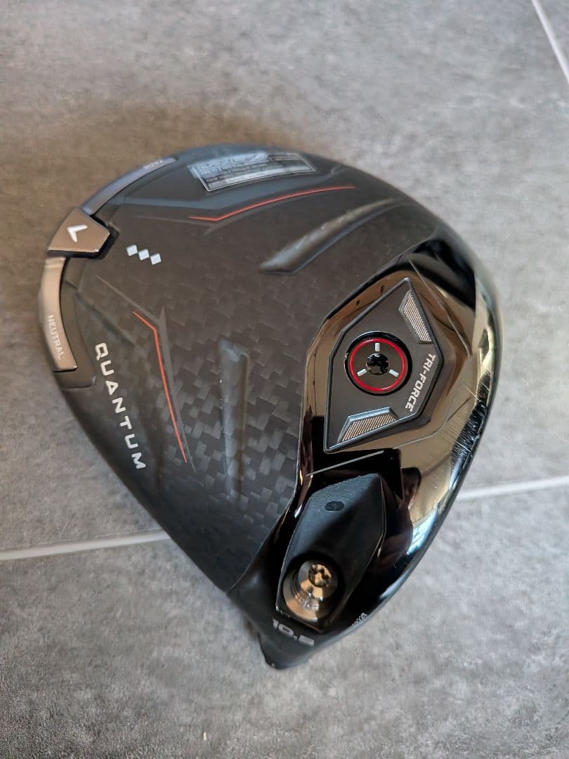 ●ラウンド未使用　日本仕様●QUANTUMトリプルダイヤモンド 10.5度ヘッド