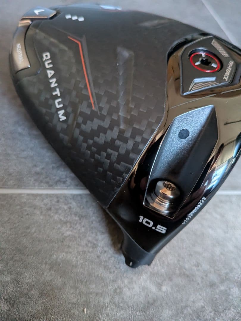 ●ラウンド未使用　日本仕様●QUANTUMトリプルダイヤモンド 10.5度ヘッド