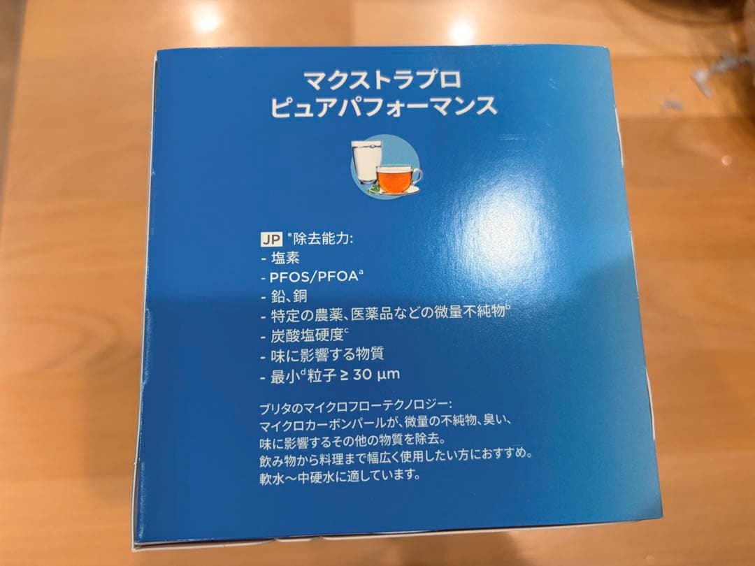 BRITA MAXTRA PRO 浄水器カートリッジ計８個( 6個＋開封済2個)