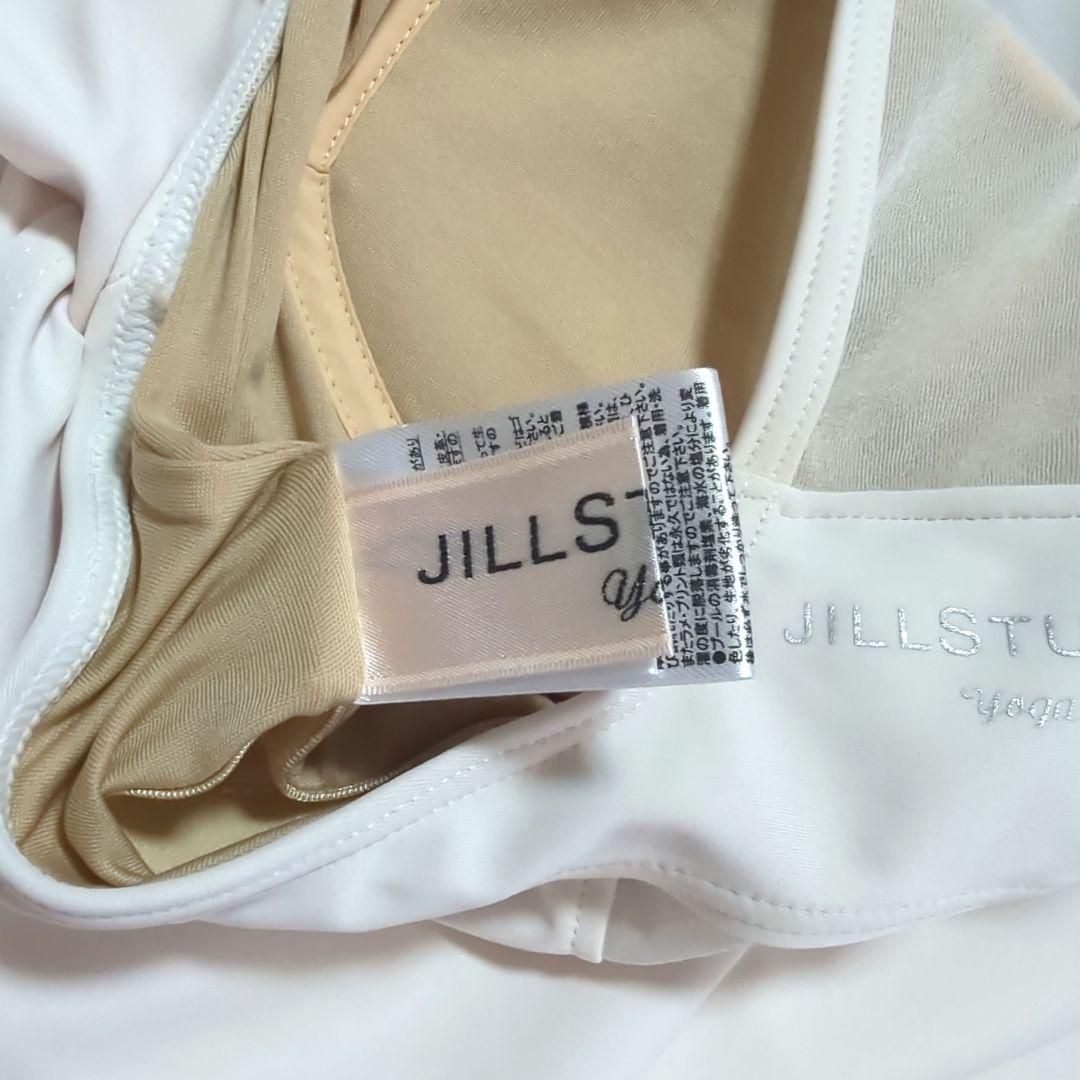 ジルスチュアート JILL STUART ヨガ ウェア ホワイト Lサイズ