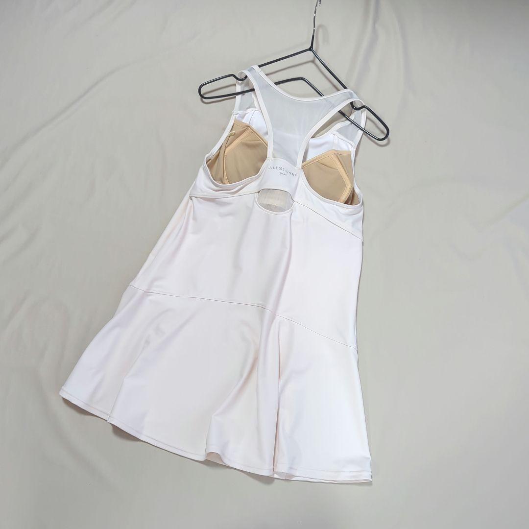 ジルスチュアート JILL STUART ヨガ ウェア ホワイト Lサイズ