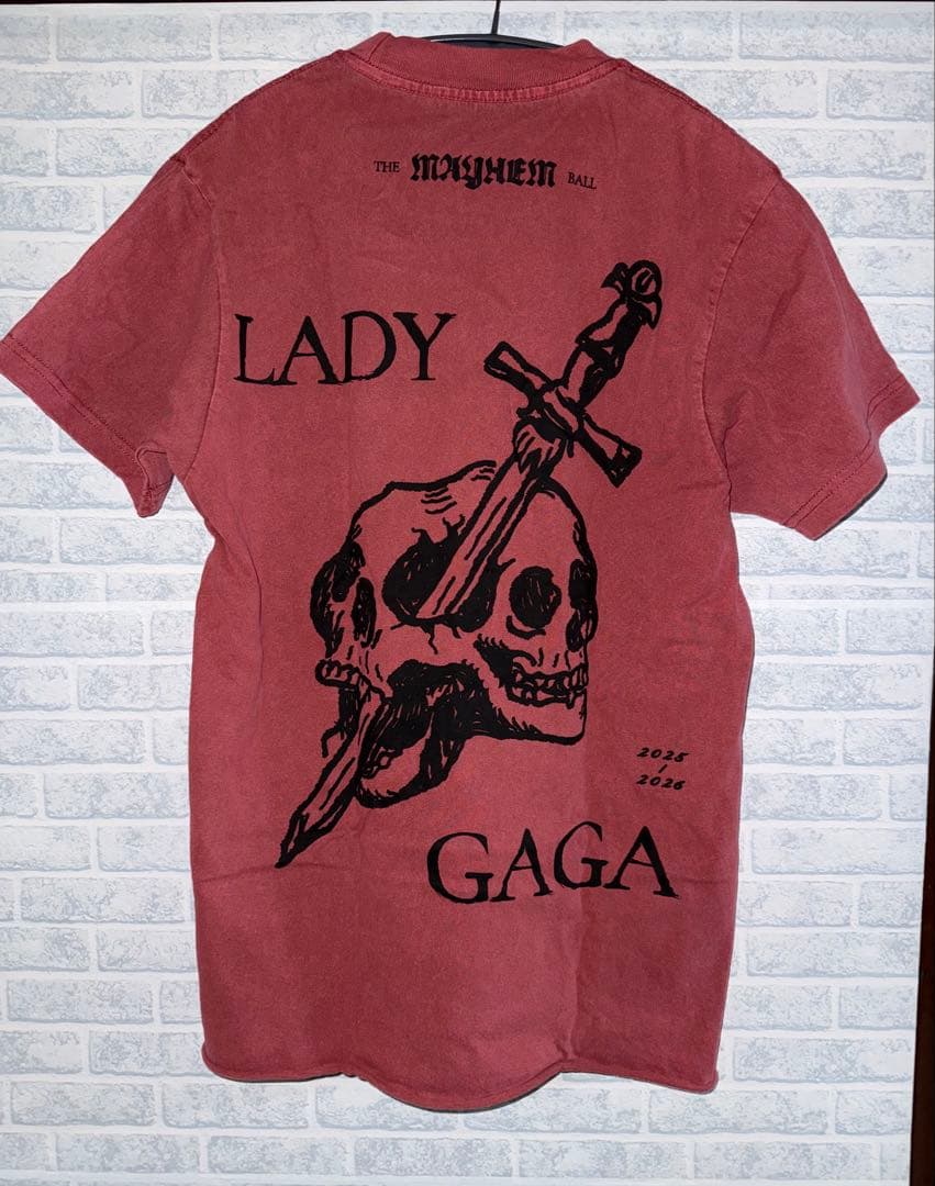 ★新品・未使用★レディーガガ　キラーレース　2026ツアーTシャツ 　S