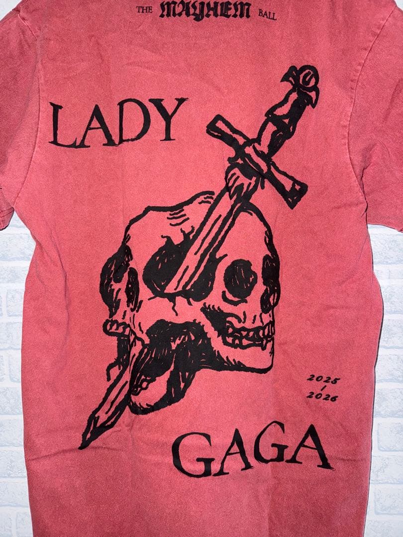 ★新品・未使用★レディーガガ　キラーレース　2026ツアーTシャツ 　S
