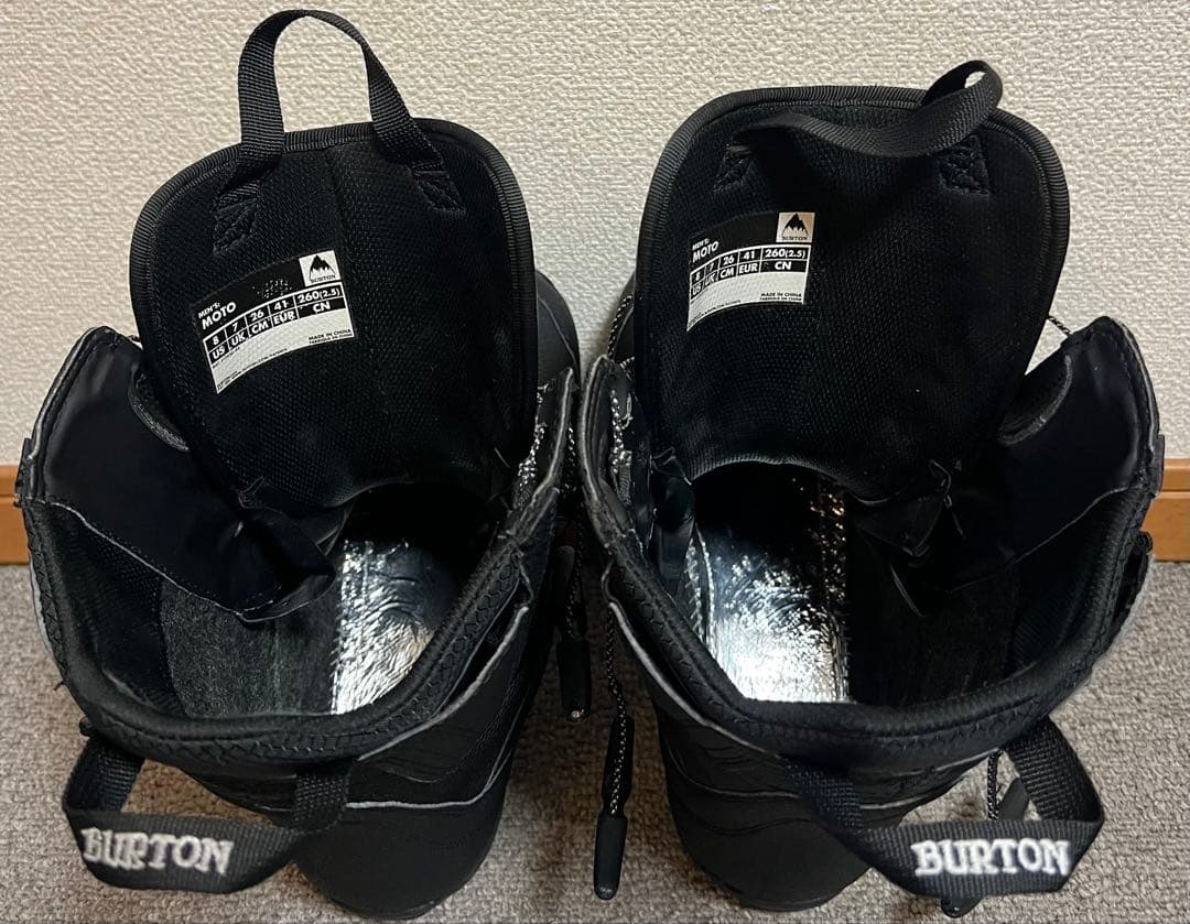 BURTON MOTO スノーボードブーツ ブラック 26cm