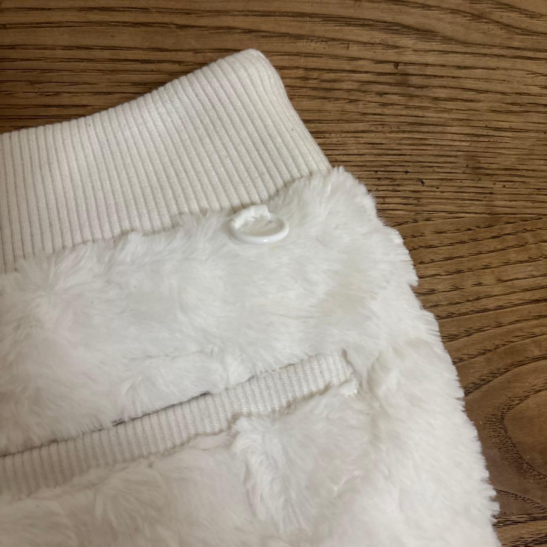 キャロウェイホワイトファーゴルフウェアセットアップ美品