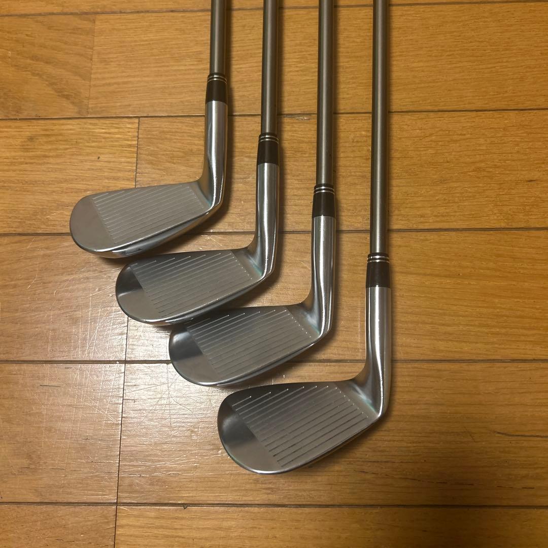 【超希少】チップゴルフ 短尺ワンレングスアイアン 室屋プロモデル 4本セット