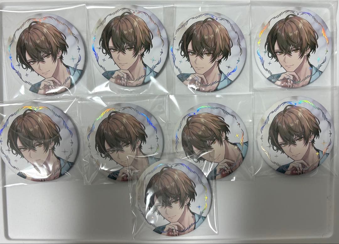 加賀美ハヤト ART OF NIJISANJI 缶バッジ 9個
