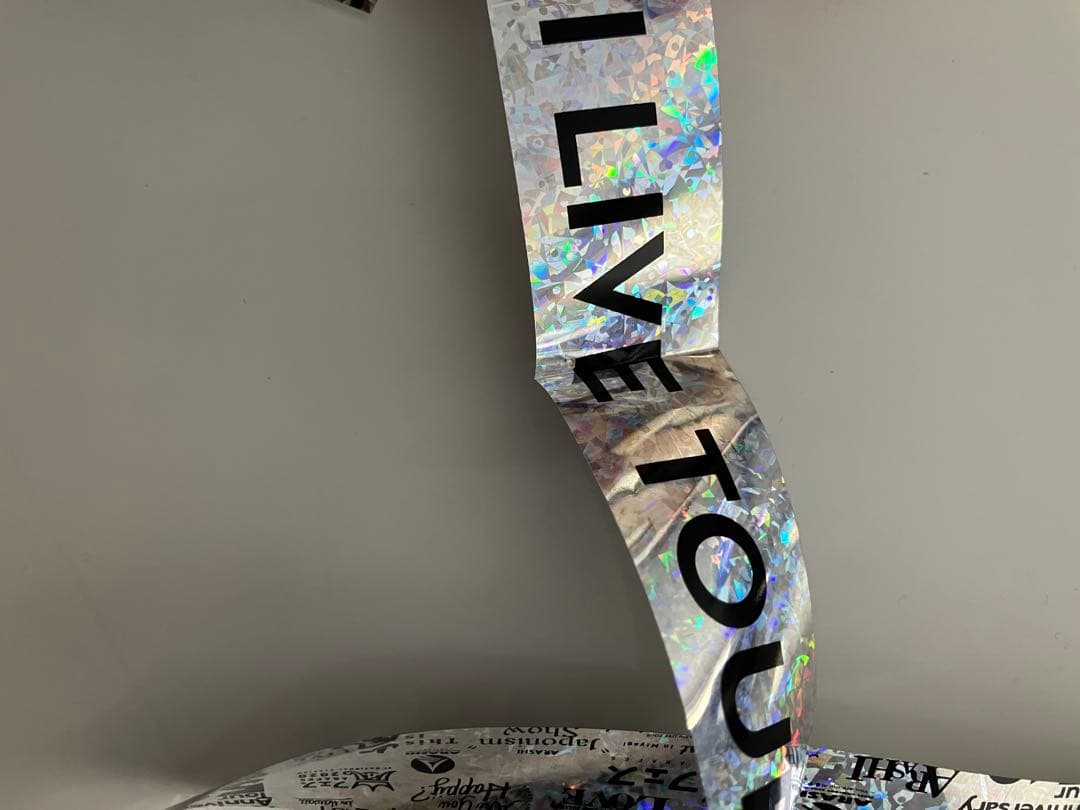 We are ARASHI I LIVE TOUR 銀テープ　１枚