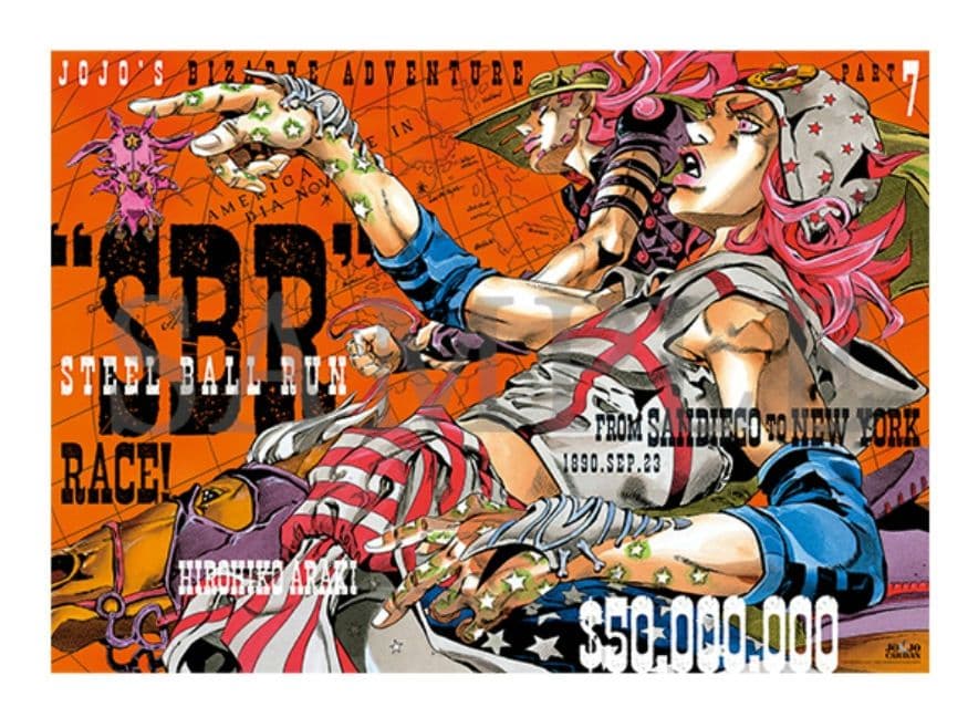 ジョジョキャラバン B2ポスター 3種類セット 未使用ショッパー付き