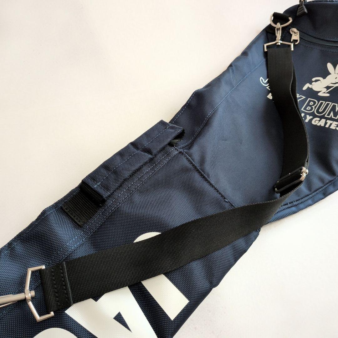 【極美品】ジャックバニー ネイビー　ゴルフ クラブケース ショルダー付