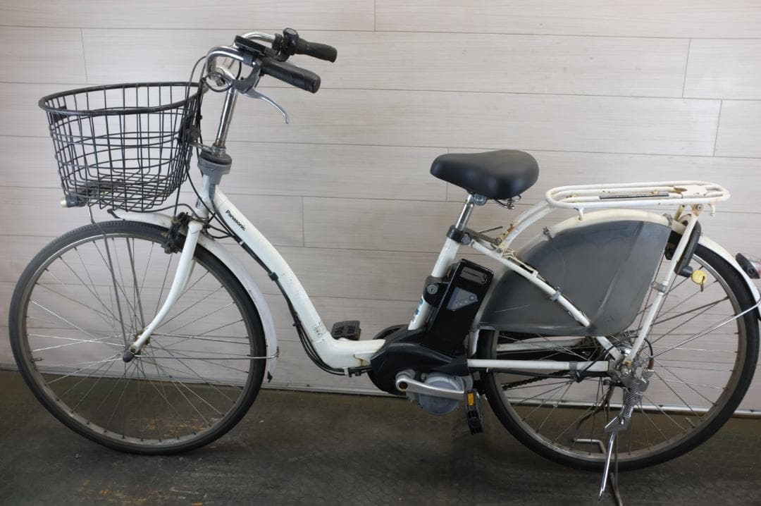 電動自転車 パナソニック　26インチ　3段　6.6Ah（4点灯）充電器あり
