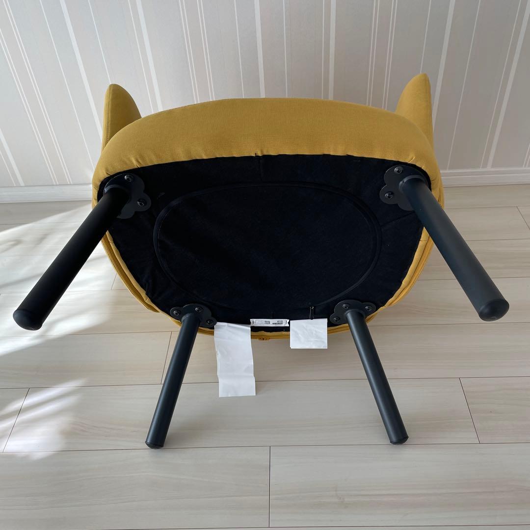 IKEA パーソナルチェア へルークラ ダークイエロー