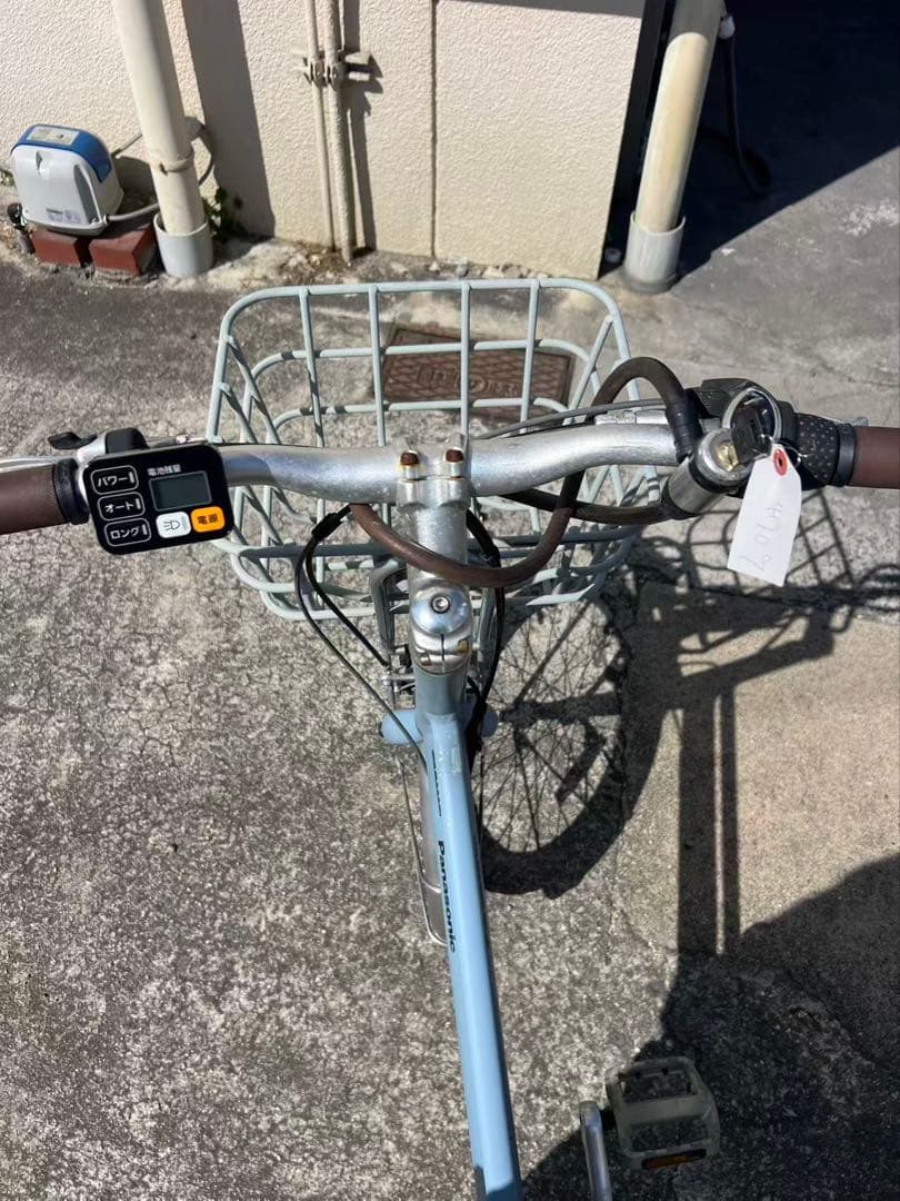603 パナソニック 電動アシスト自転車 充電器付 20インチ