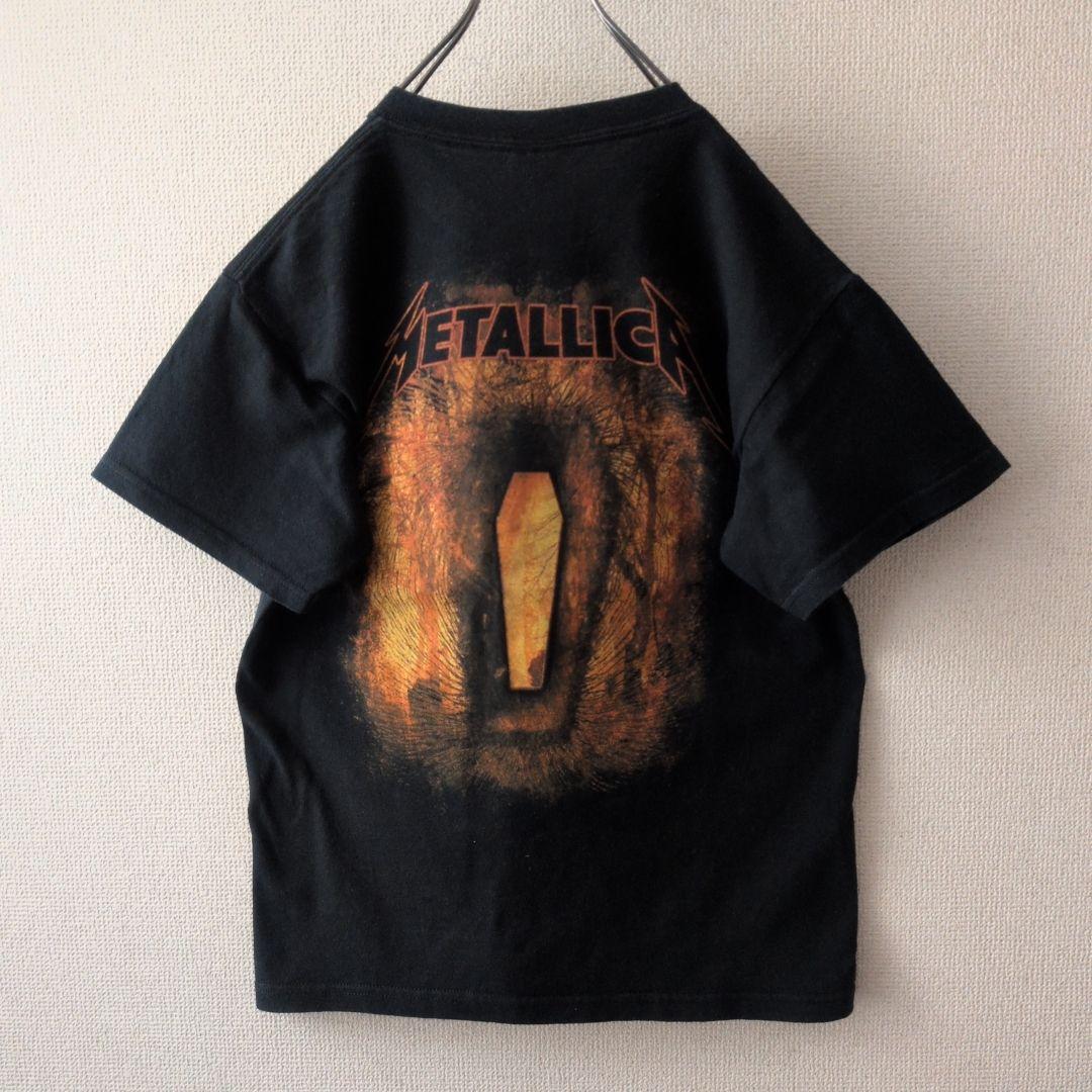 希少デザイン☆メタリカ 両面プリント DEATH MAGNETIC Tシャツ
