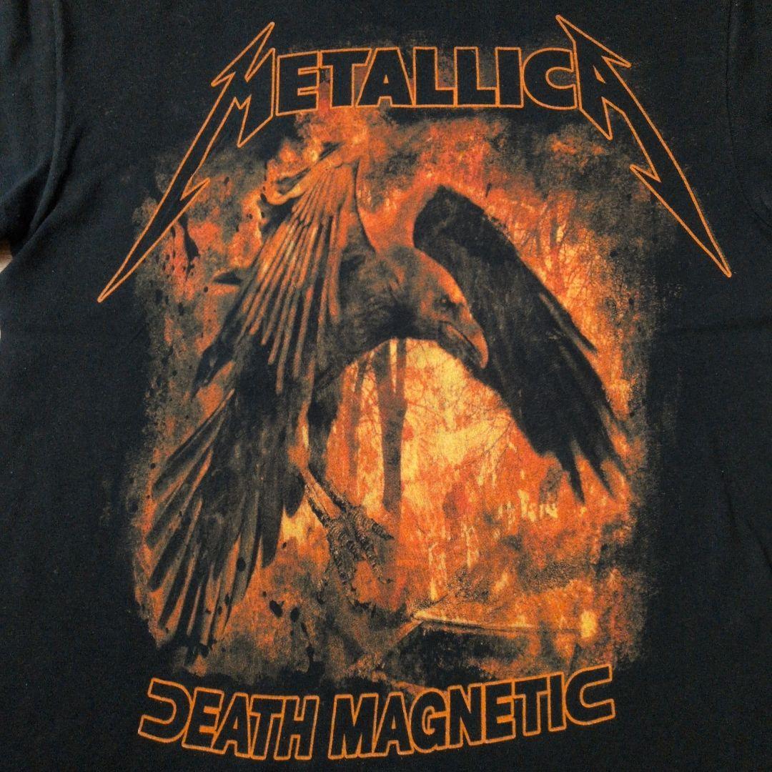 希少デザイン☆メタリカ 両面プリント DEATH MAGNETIC Tシャツ