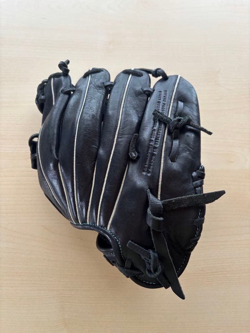 Mizuno 軟式グローブ 左利き用ブラック　子ども用Mサイズ
