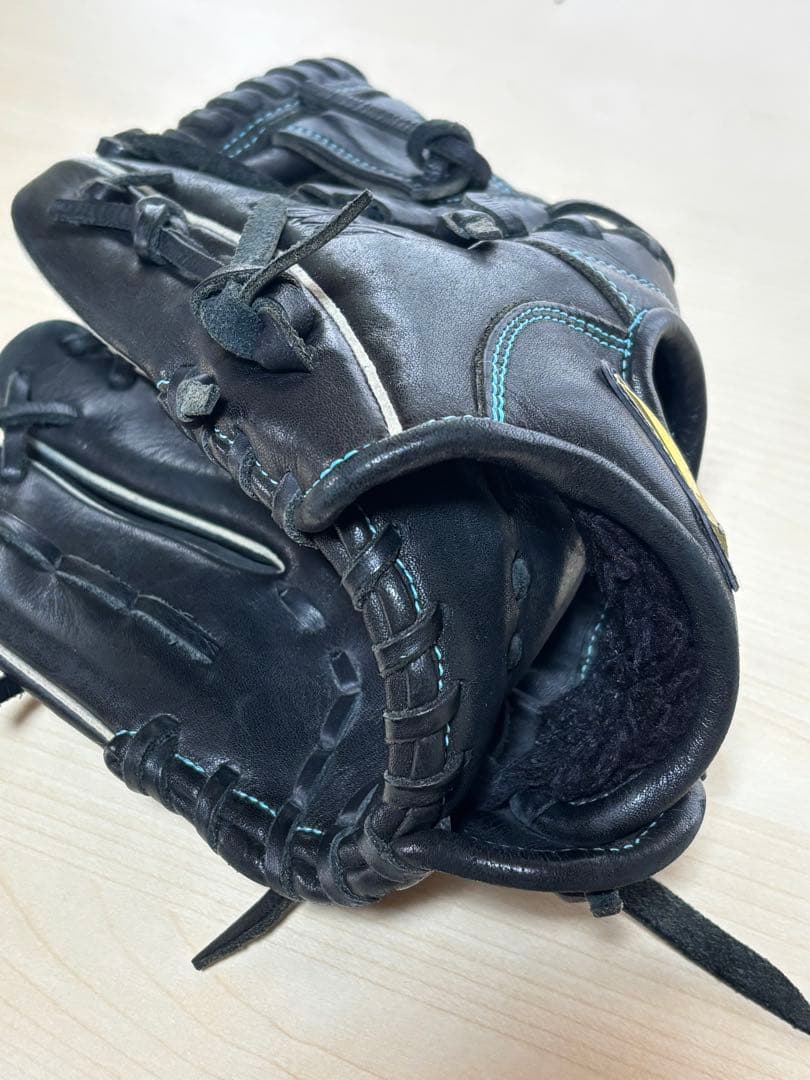 Mizuno 軟式グローブ 左利き用ブラック　子ども用Mサイズ