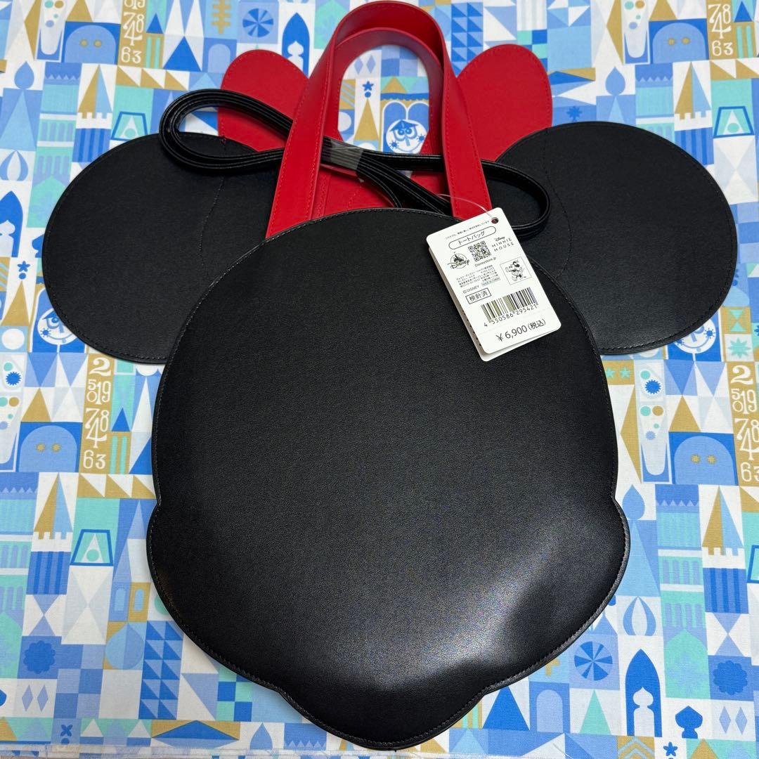 ディズニーストア　ミニー　フェイスデザイン　ショルダーバッグ