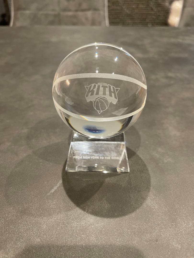 【鬼レア】kith✖️Knicksクリスタルバスケットボール 限定版 5/100