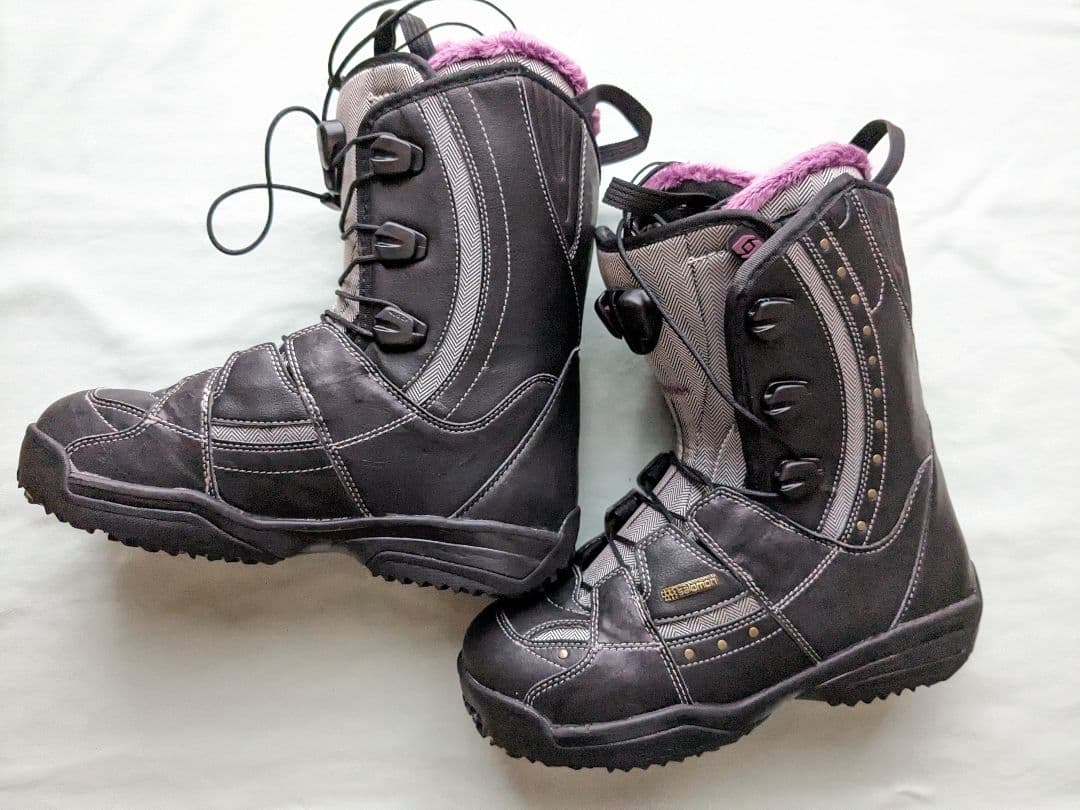 SALOMON スノーボードブーツ レディース 24cm