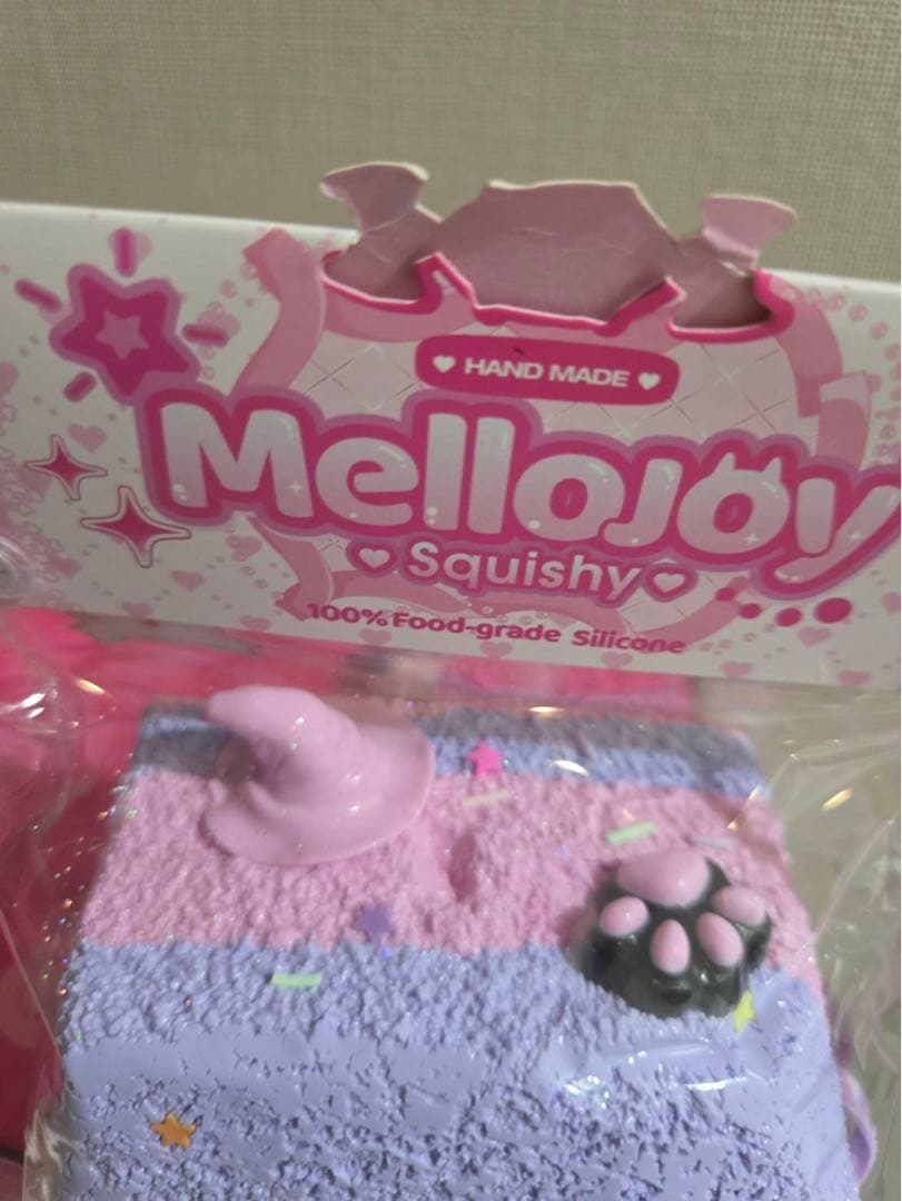 Mellojoy ノントースト 猫のマジカルドリーム スクイーズ