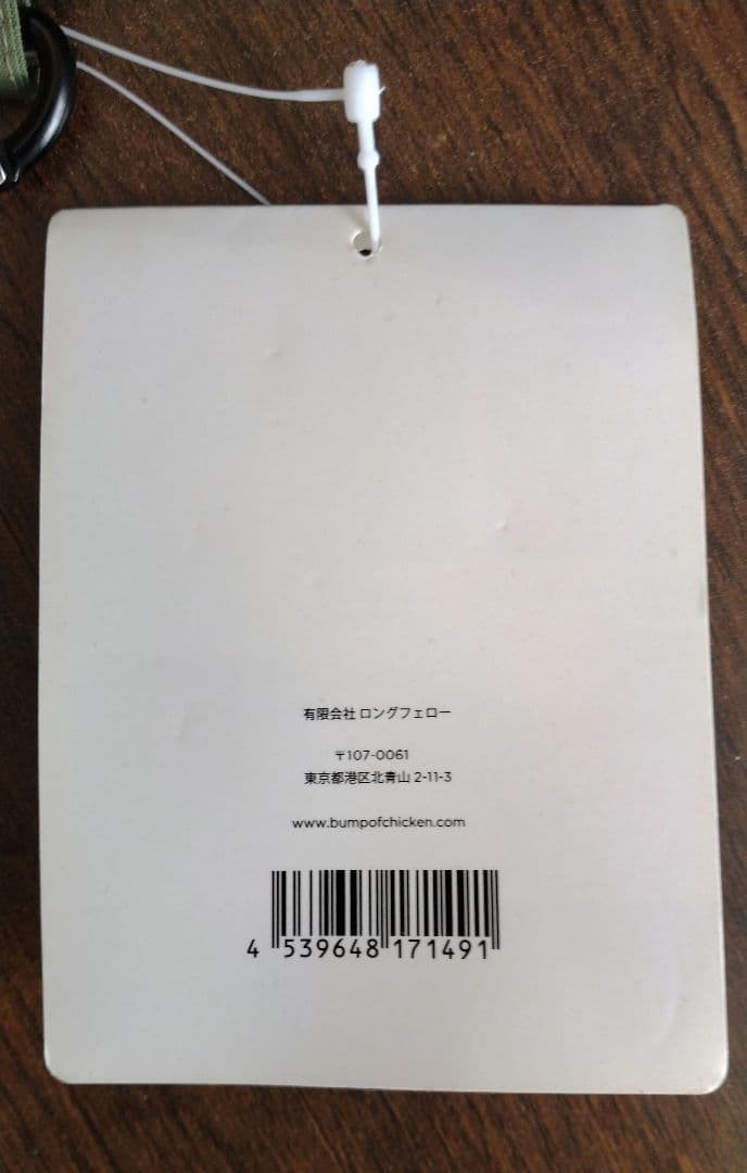 【新品未使用】BUMP OF CHICKEN　レインポンチョ