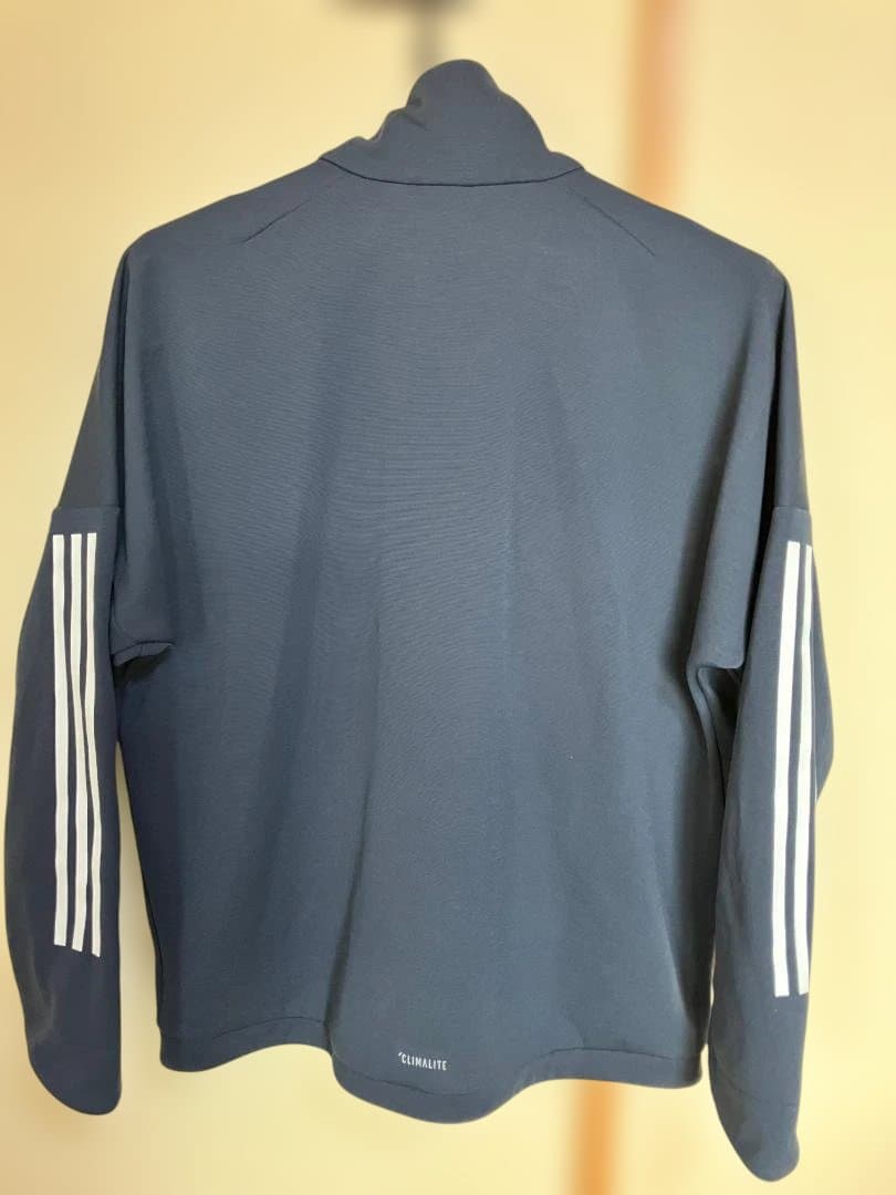 adidas ジャージセット トレーニングウエアー　上下　ネイビー 　Ｌサイズ
