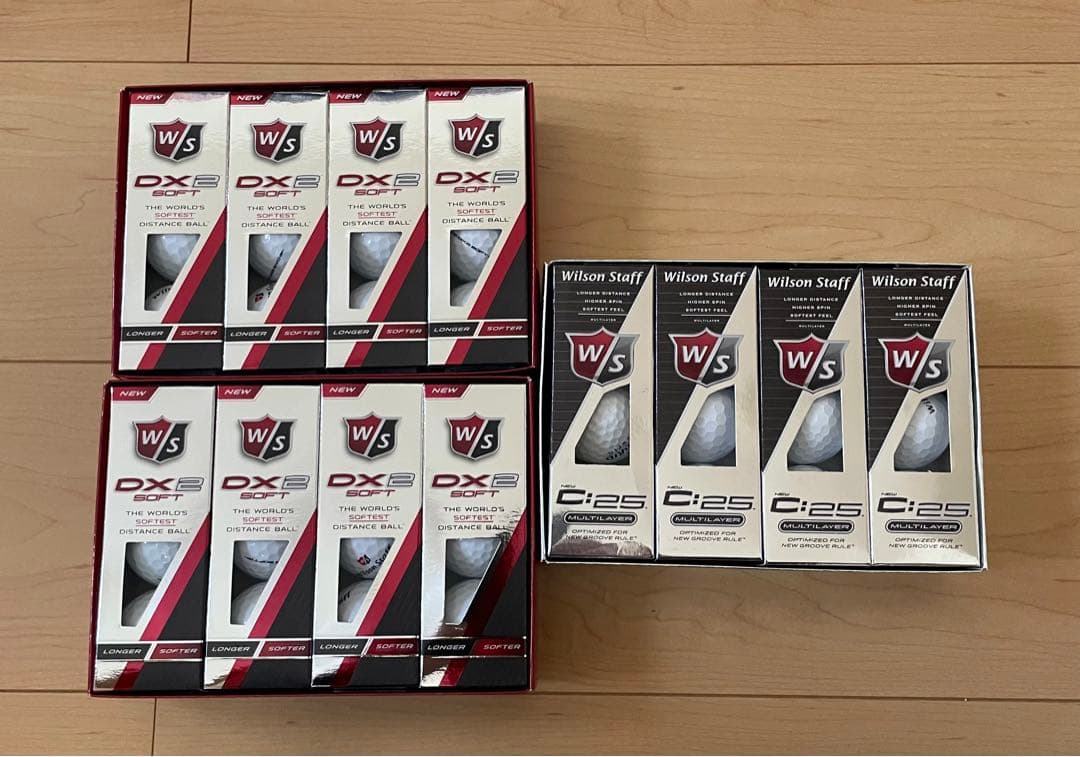 【新品】　Wilson Staff DX2 Soft & C:25 ゴルフボール