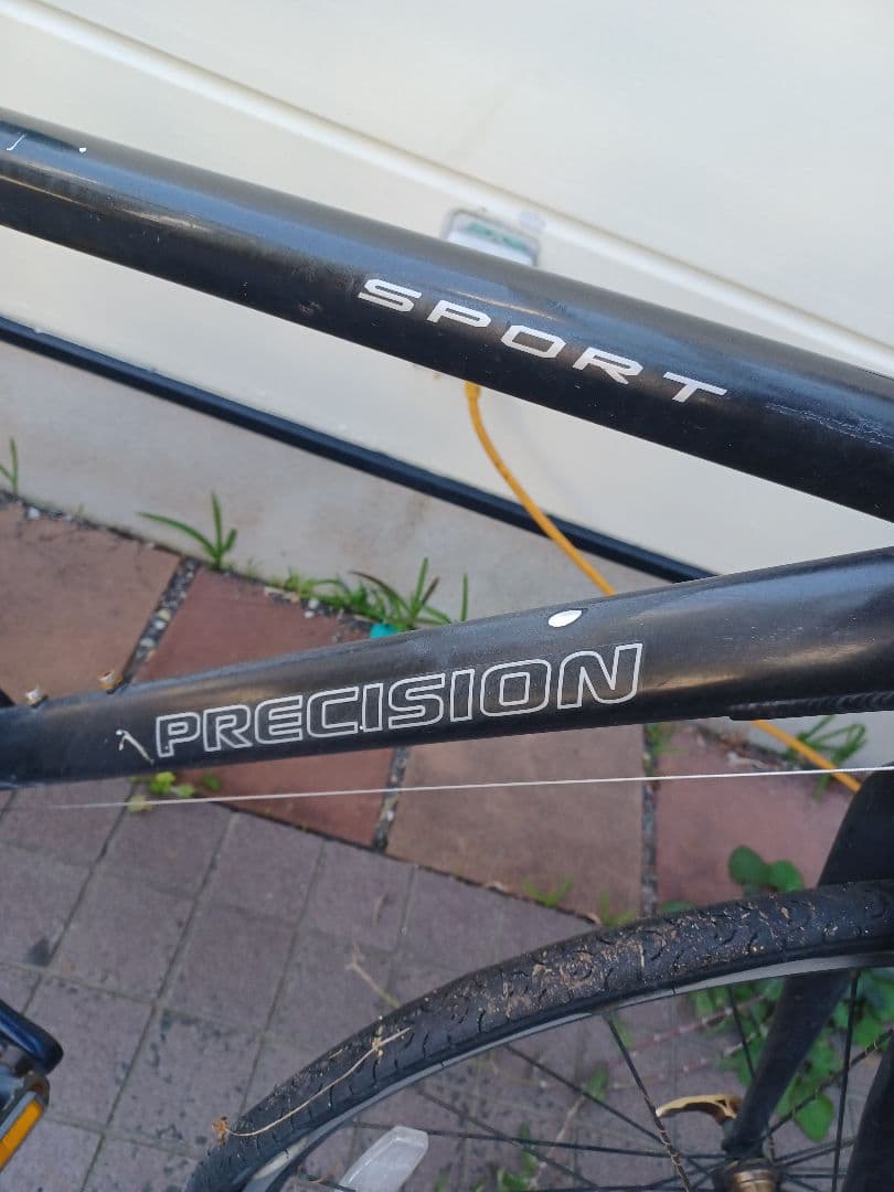 大阪　あさひ 自転車 precision 　黒　手渡し限定