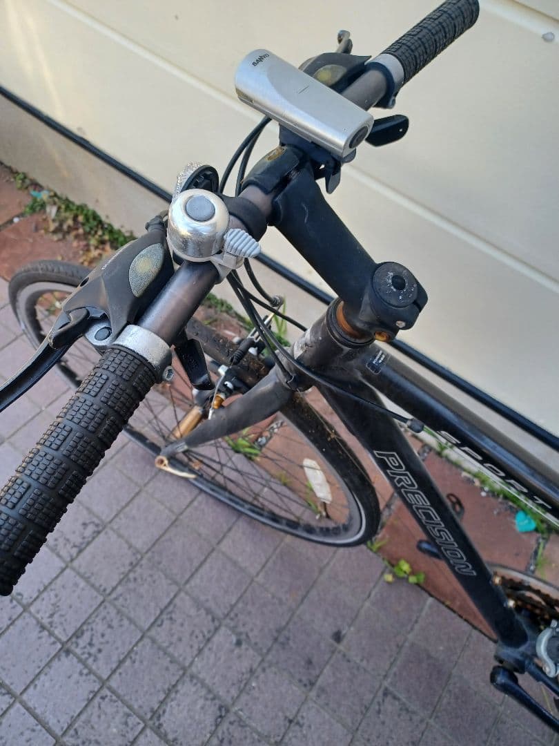 大阪　あさひ 自転車 precision 　黒　手渡し限定