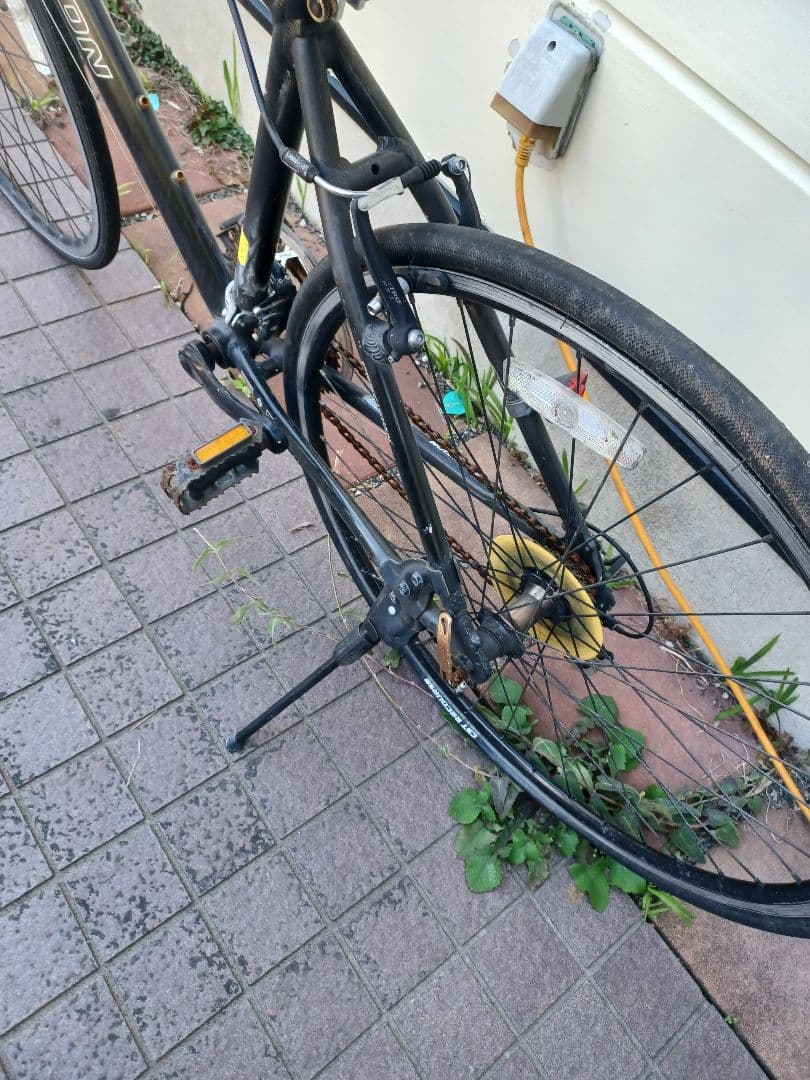 大阪　あさひ 自転車 precision 　黒　手渡し限定