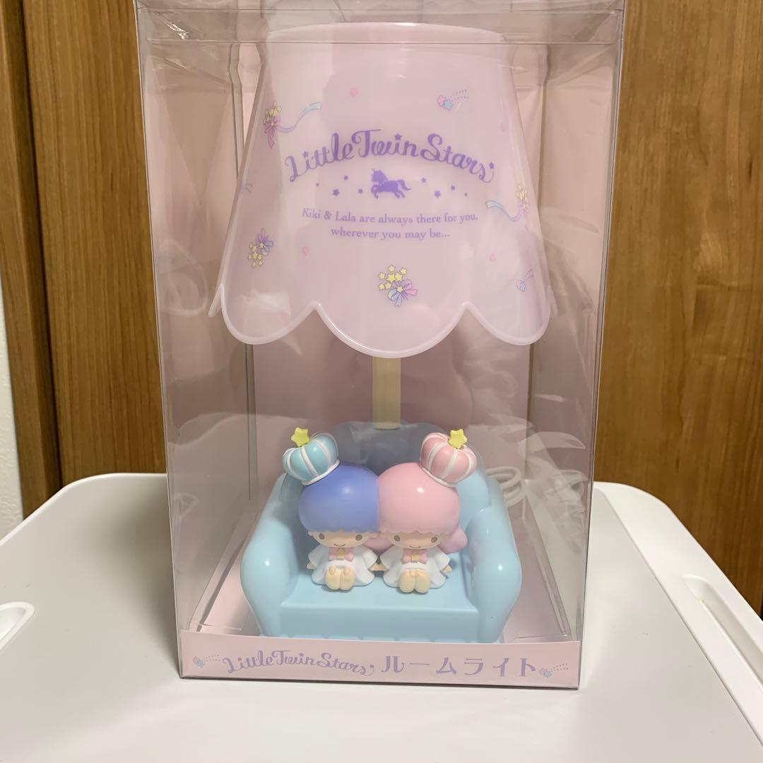 リトルツインスターズ キキ＆ララ ルームライト 卓上スタンド　サンリオ