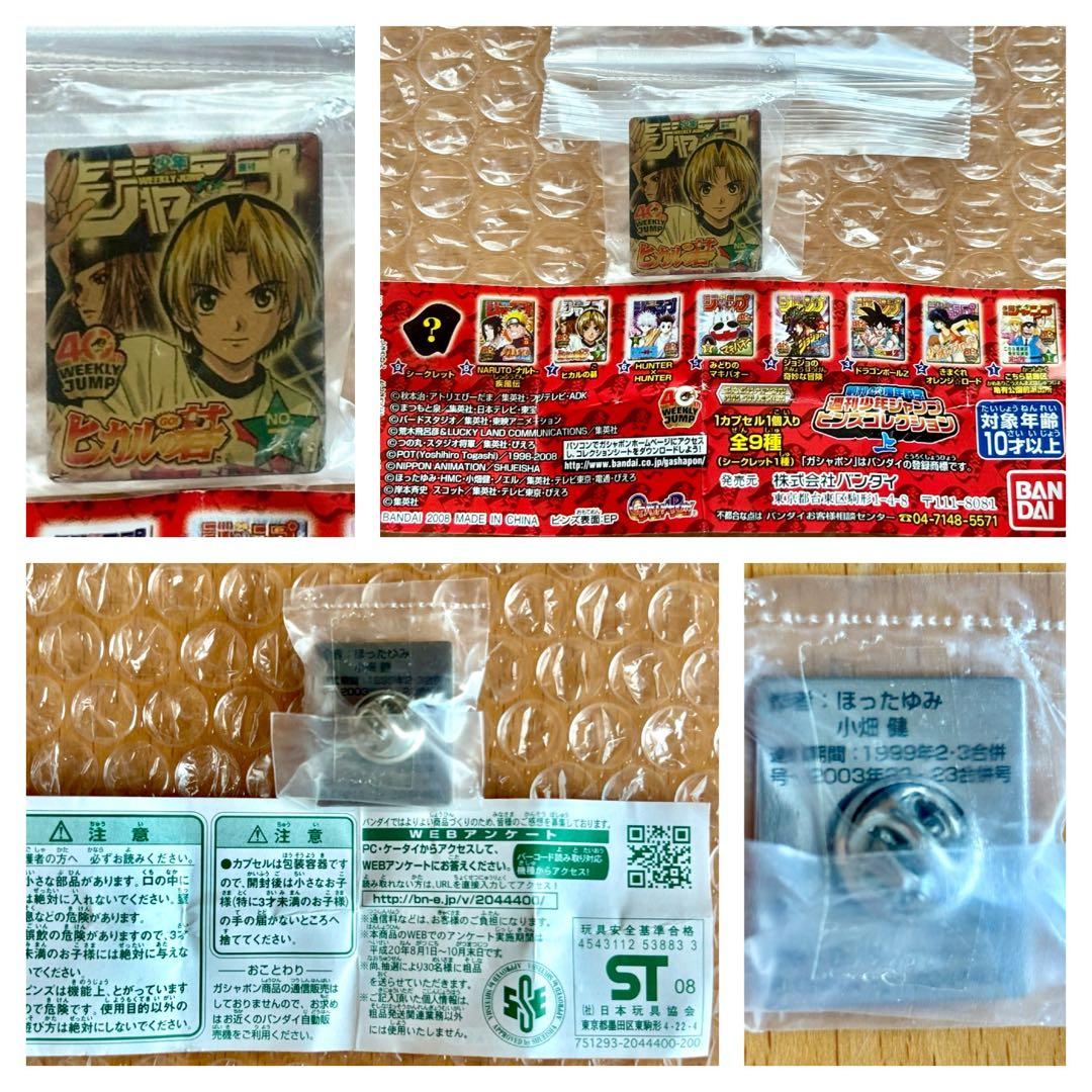 ヒカルの碁 ヒカ碁 ピンズ 5種13点セット