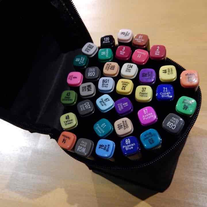 【新品・36本セット】大好評です。コピック入門用として最適なアルコールマーカー