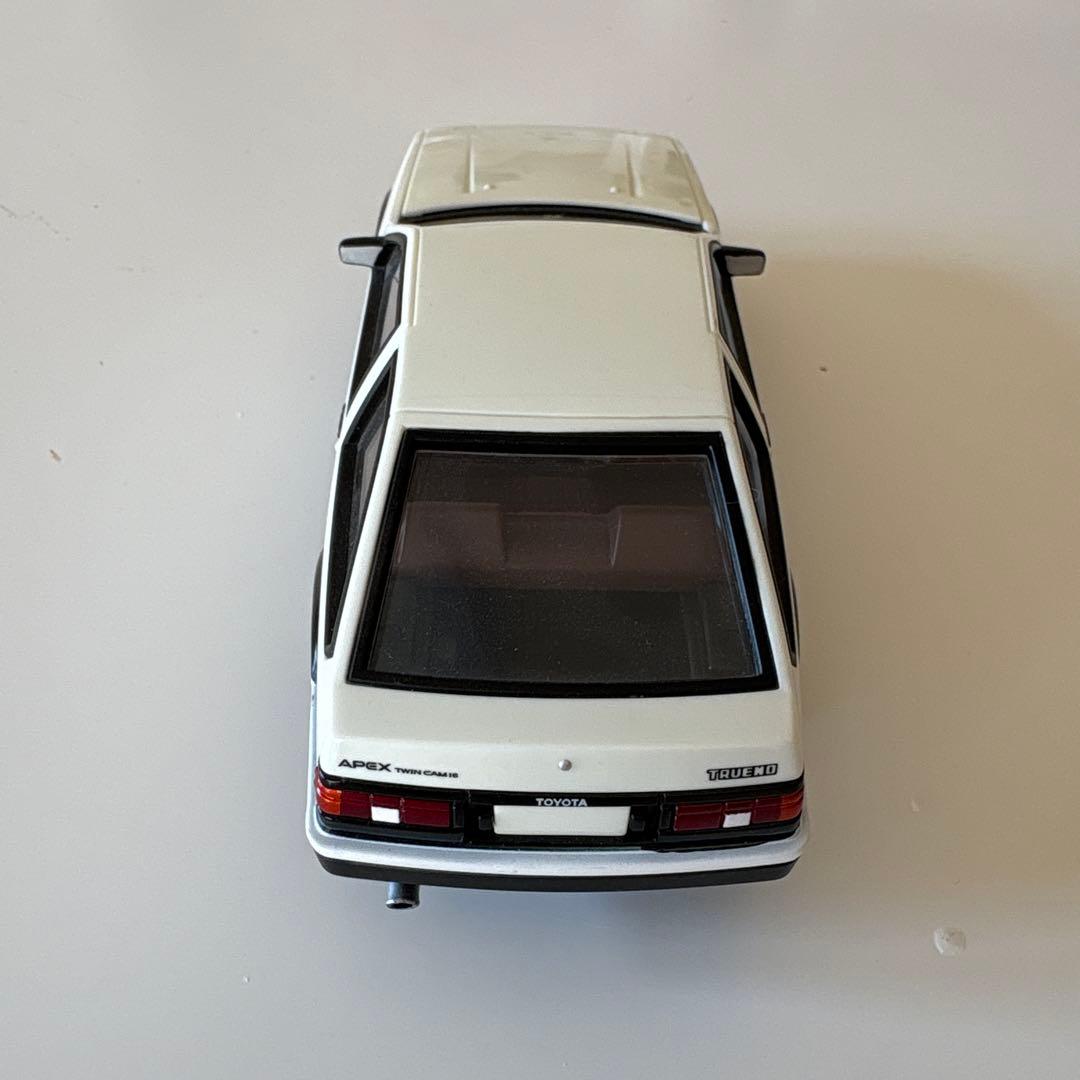 頭文字D 藤原とうふ店　プロジェクトD トヨタ AE86 ミニカー 2台セット